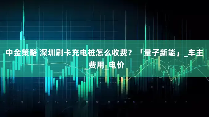 中金策略 深圳刷卡充电桩怎么收费？「量子新能」_车主_费用_电价